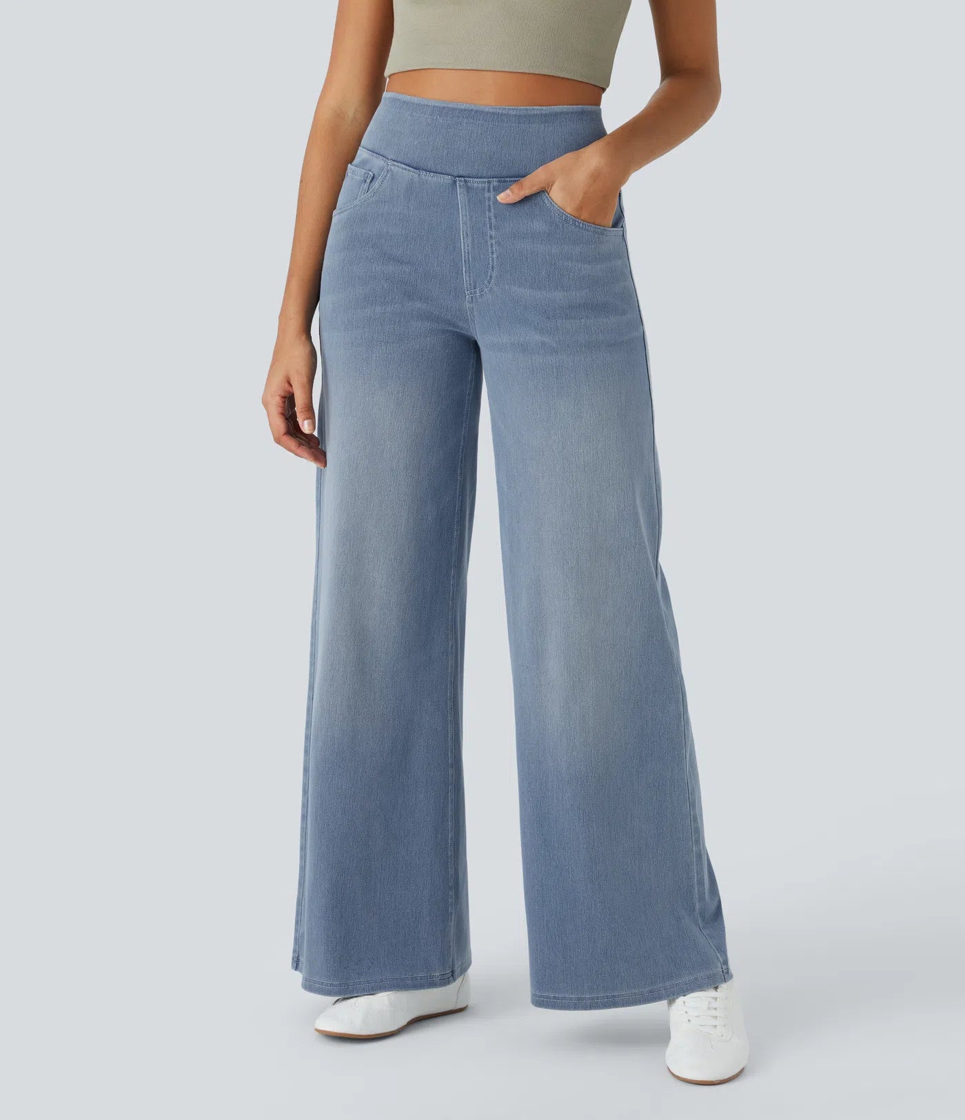 Noodlab Flex™ Comfort Yüksek Bel Jean