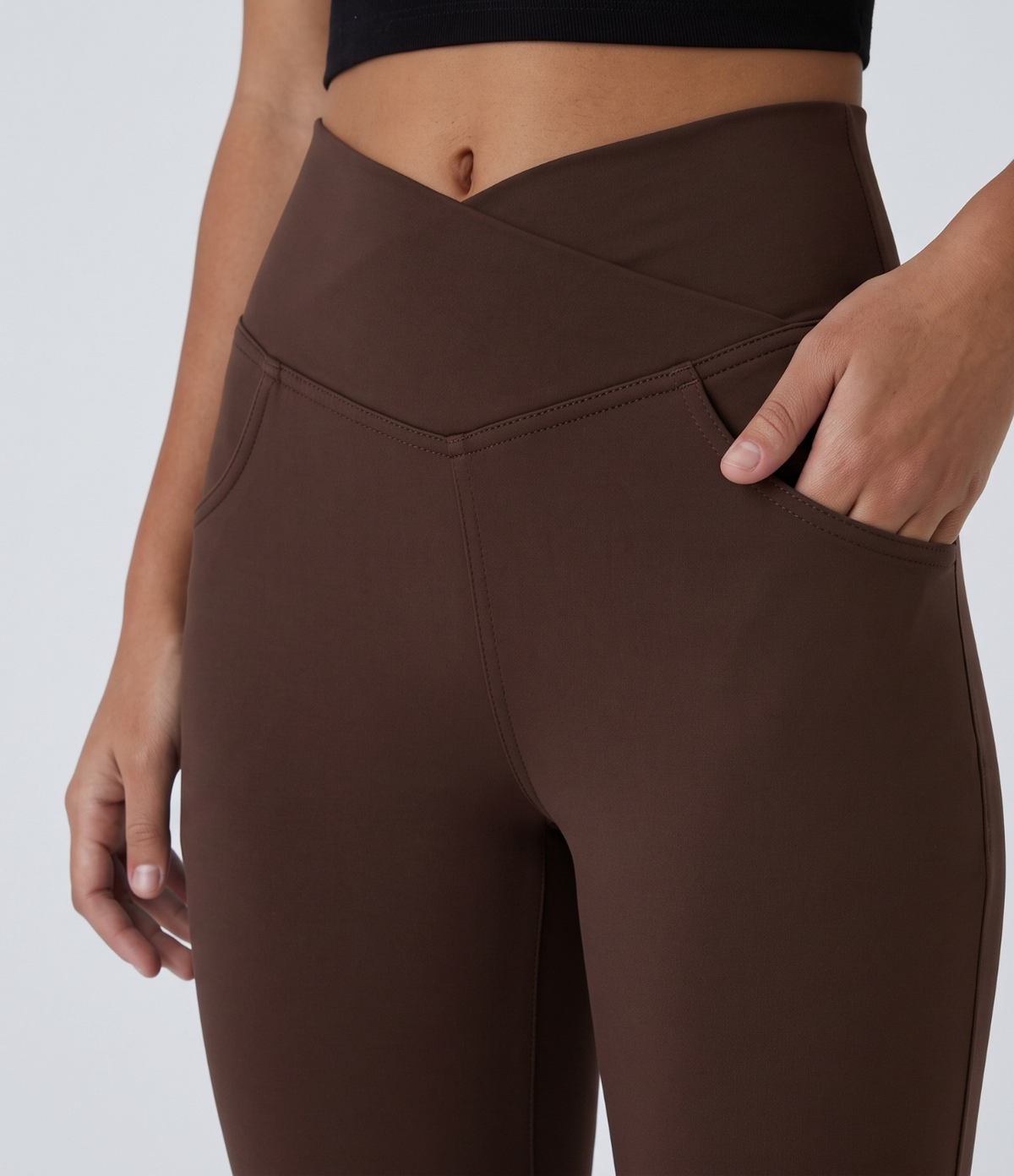 Noodlab Flex™ Yüksek Bel İspanyol Paça Jean