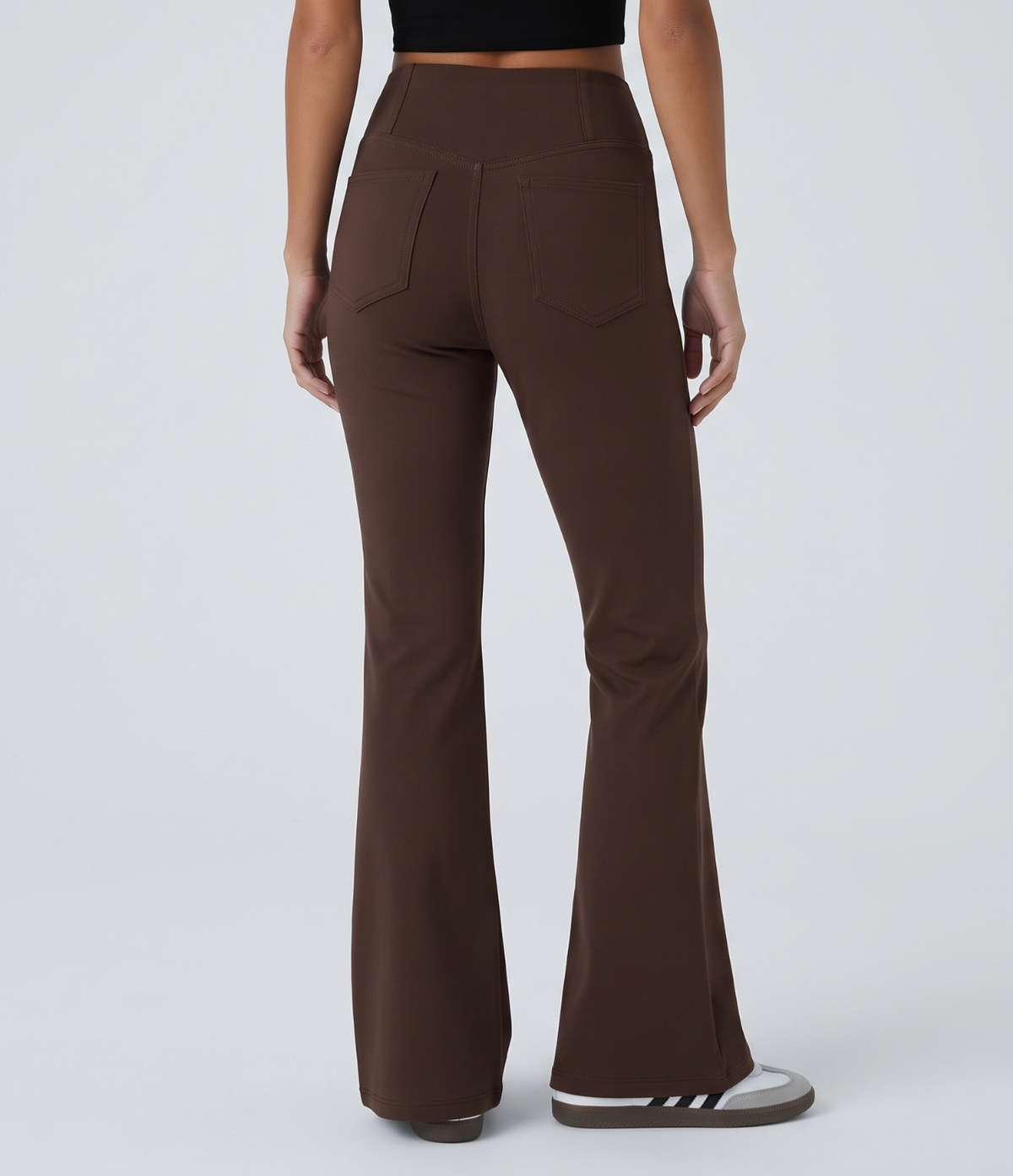 Noodlab Flex™ Yüksek Bel İspanyol Paça Jean