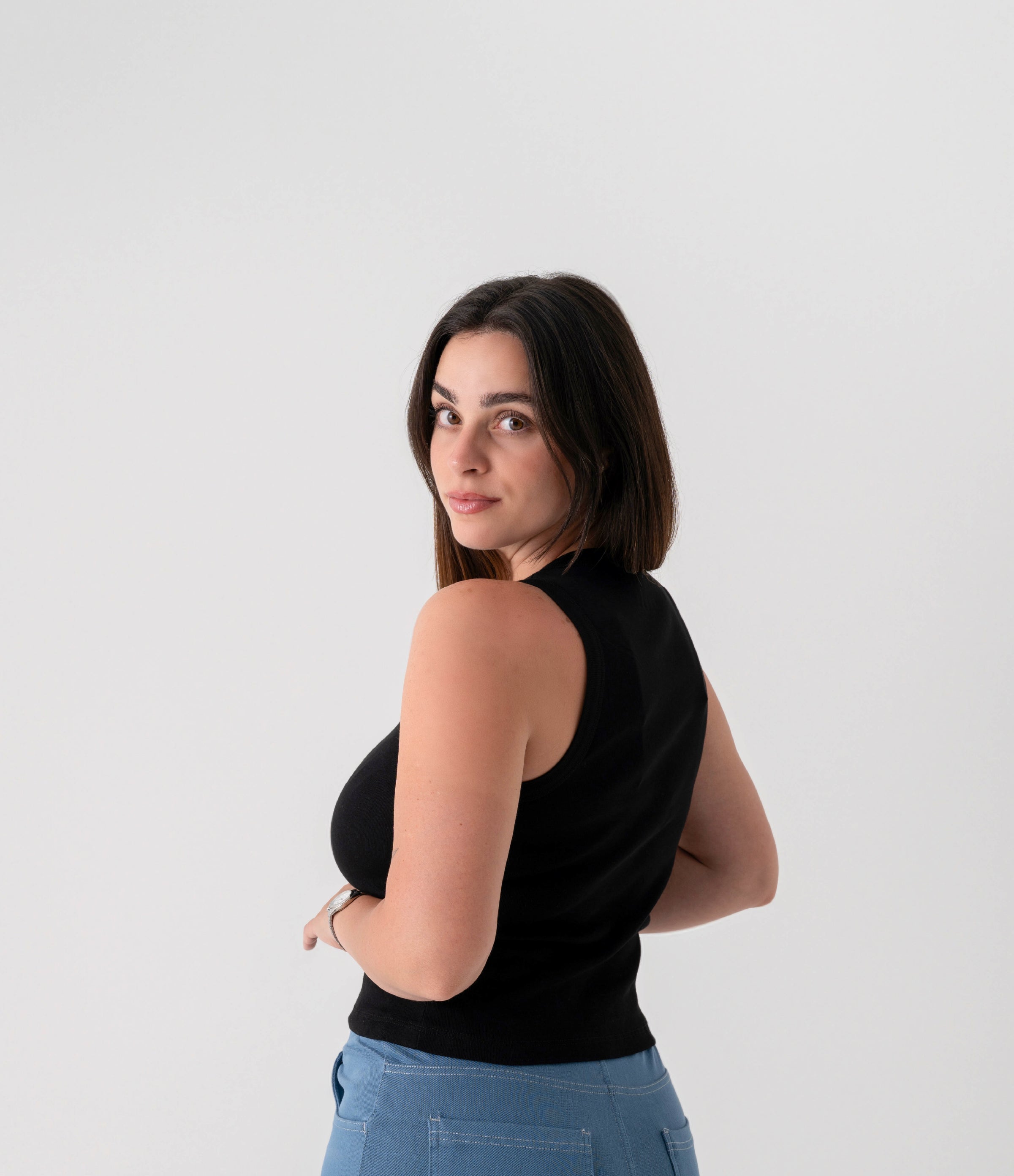 Regular-Fit Cotton Tank Top