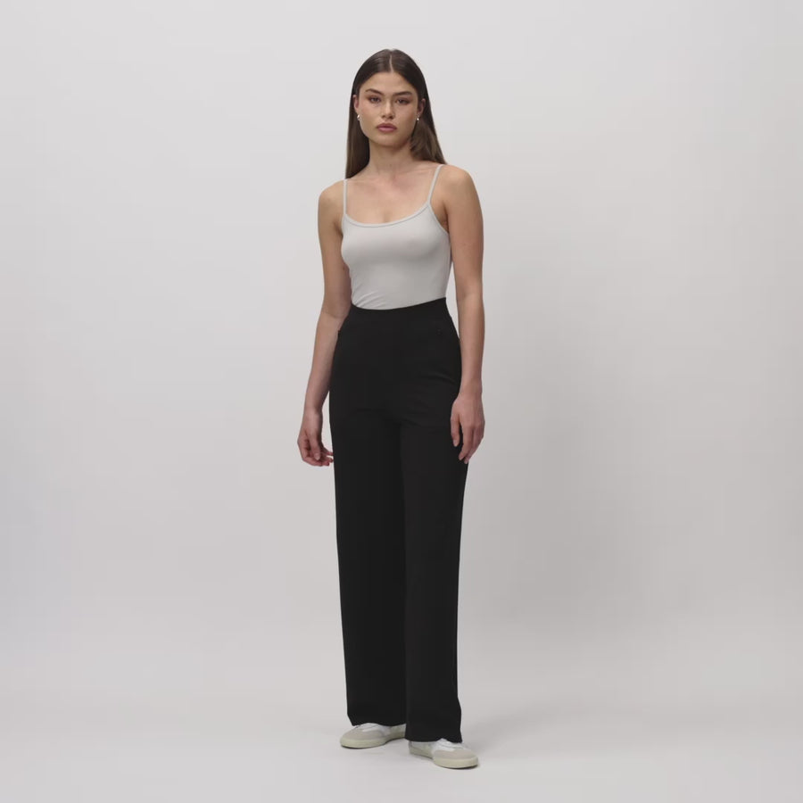 Noodlab Ease™ Relaxed Straight Pantolon